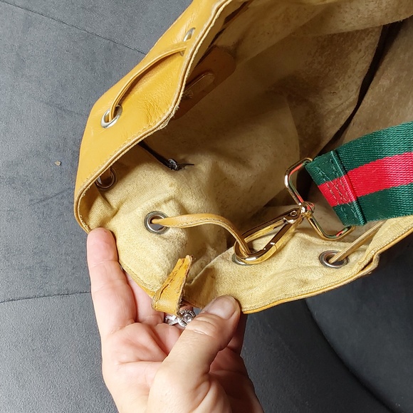 Gucci vintage micro GG drawstring bucket bag - Picture 11 of 15